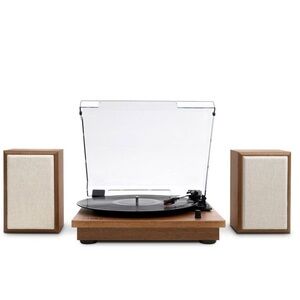Victrola The Kingfield Bluetooth Record Player with Speakers Bluetooth
